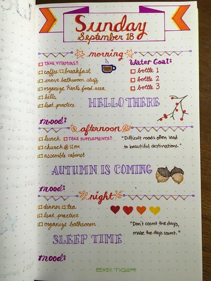 My Fall-Themed Journal Entry Since Autumn Is On Its Way
