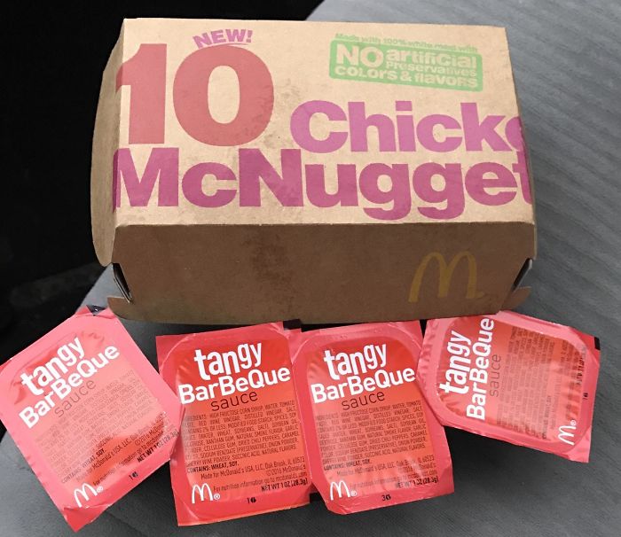 Ordered A 10 Piece. Didn't Ask For Extra Sauce. Not All Heroes Wear Capes