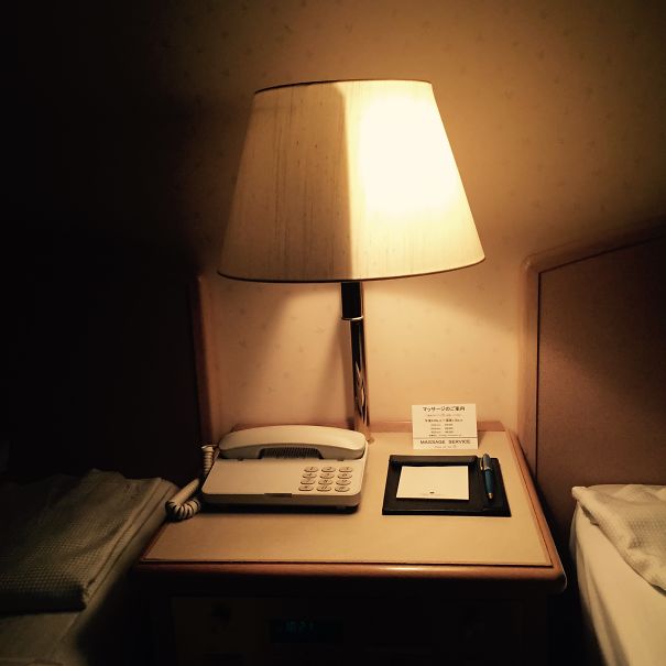 This                                                          Bedside Lamp                                                          At My Hotel In                                                          Japan Can Be                                                          Half Lit