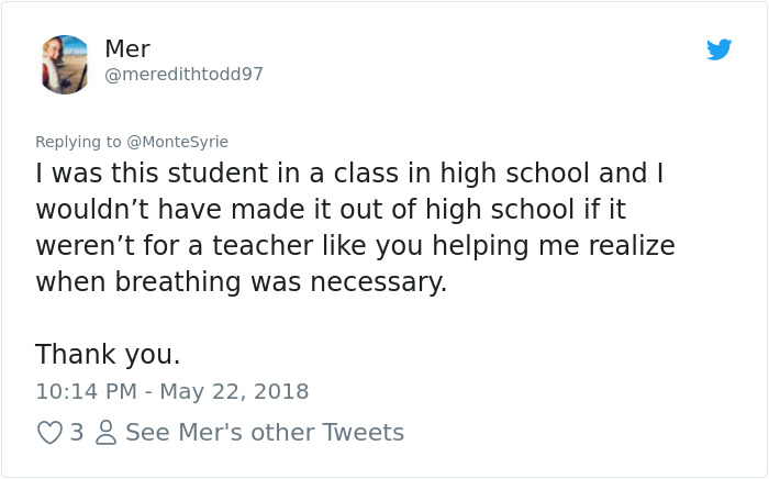 After A Student Falls Asleep In His Class, This Teacher Takes The Opportunity To Teach A Lesson To Everyone