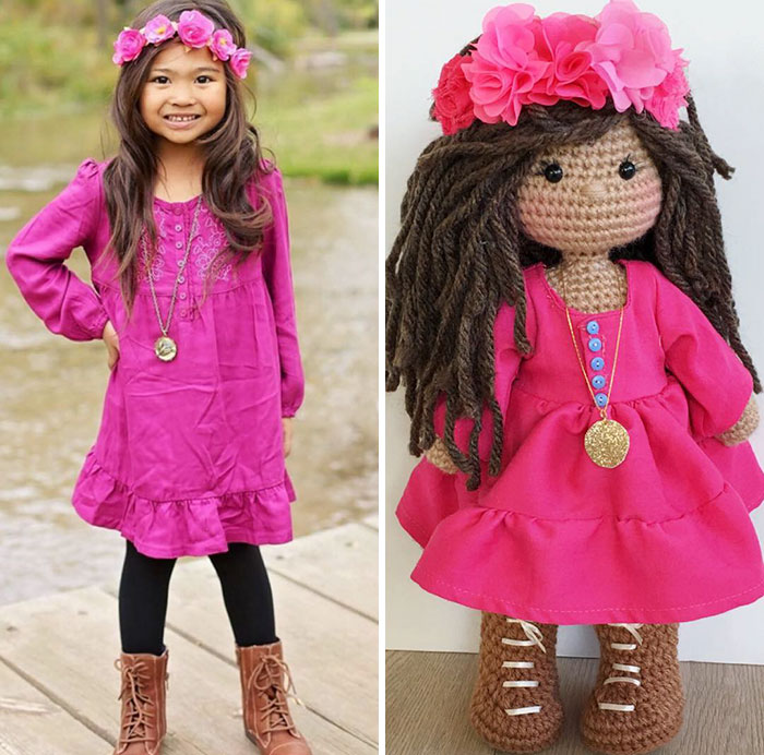 I Am A Stay-At-Home Mom Of Six And I've Been Creating Dolls Inspired By Real People (30 Pics)