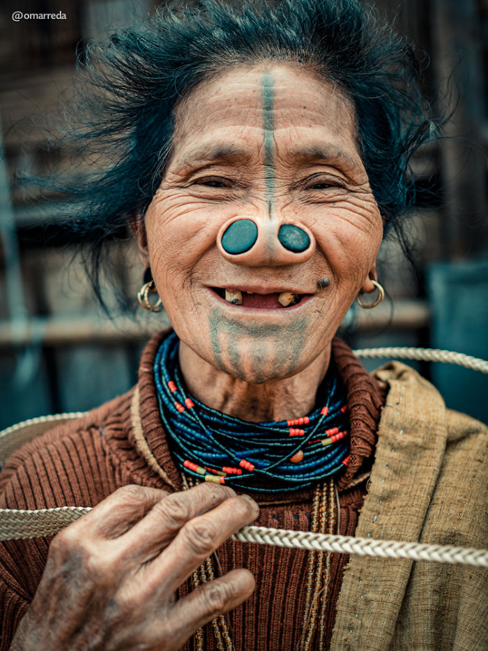 The Joyful Spirit Of The Last Generation Of Apatani Tribe Women With Nose Pluggings