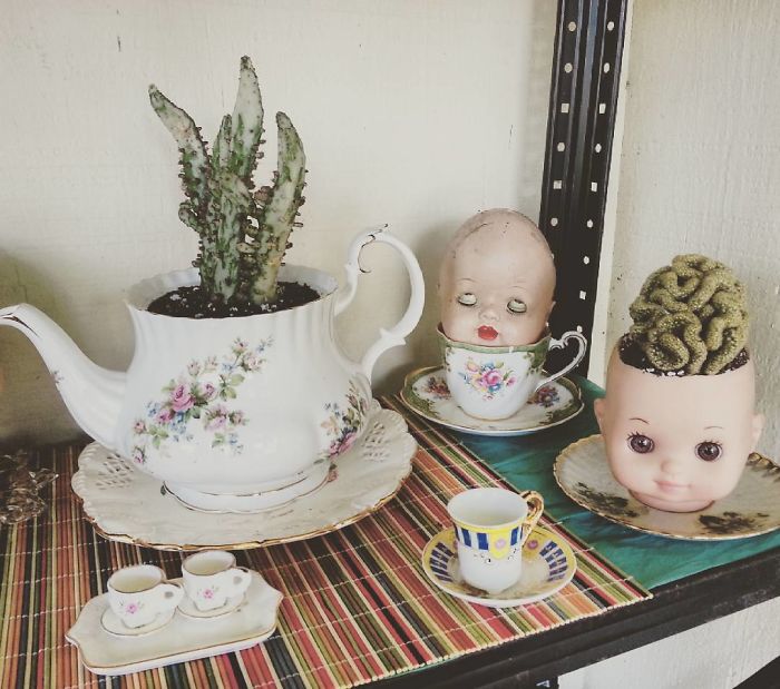 Creepy-Baby-Doll-Head-Planters