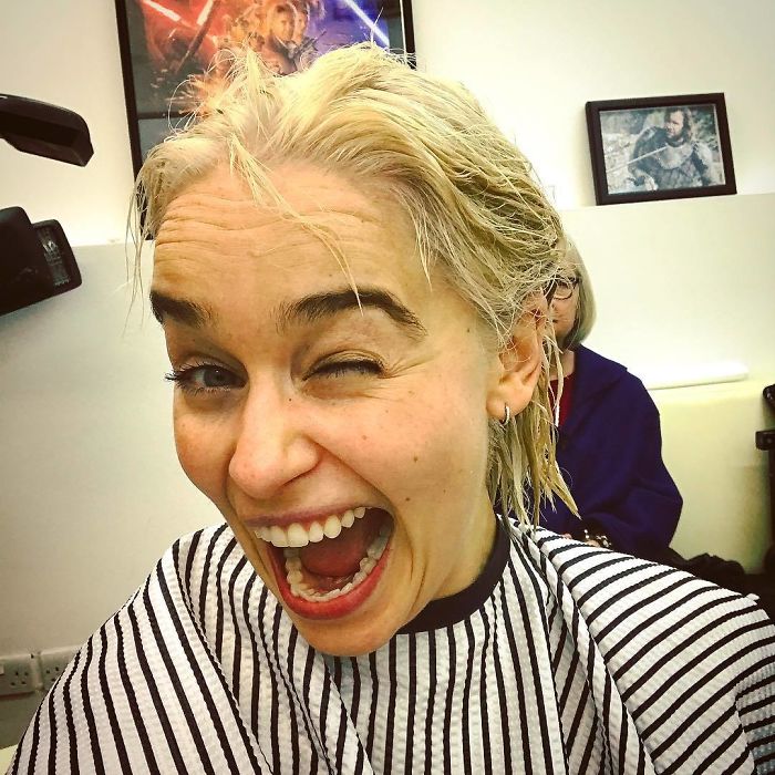 Emilia Clarke Tries Her Hand At Stock Photography, And The Result Is So Funny The Internet Wants Her To Star In 'The Office'