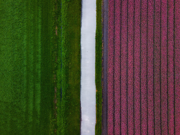 Getting Up Closer With Top Down Photography With A Drone Allows Me To Get A Bit More Abstract By Playing With Lines And Colours