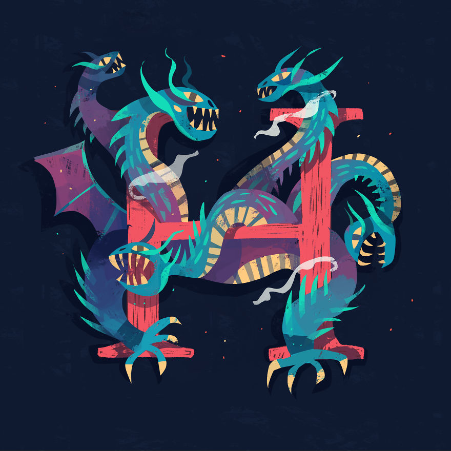 I Drew Legendary Monsters And Creatures Every Day For A Month