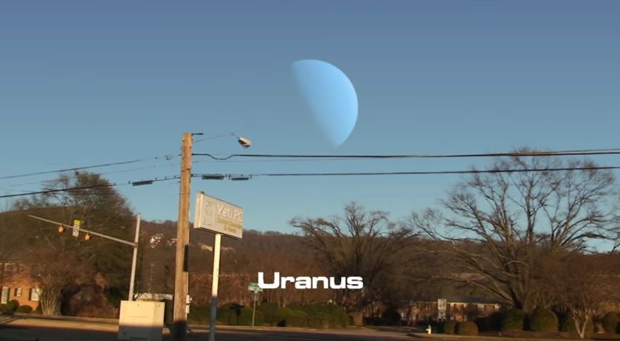 What If Other Planets Appeared Instead Of The Moon