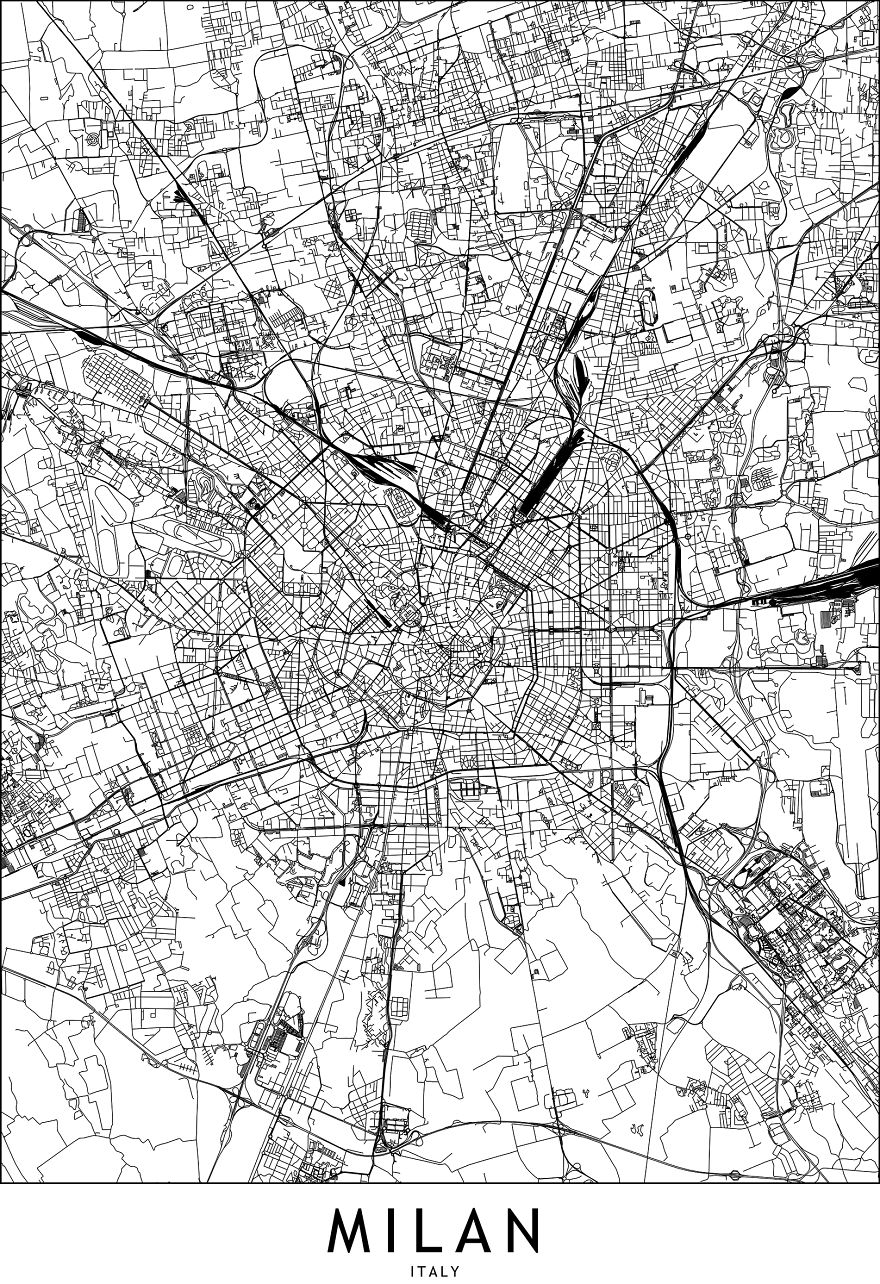 I Draw Line Maps Of World Cities