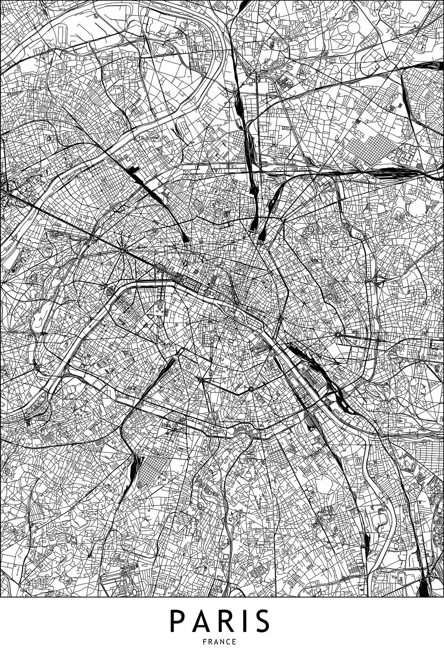 I Draw Line Maps Of World Cities
