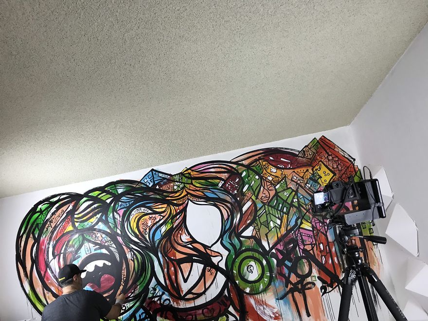 I Painted On My Friend's Wall, What He Did Next Will Shock You