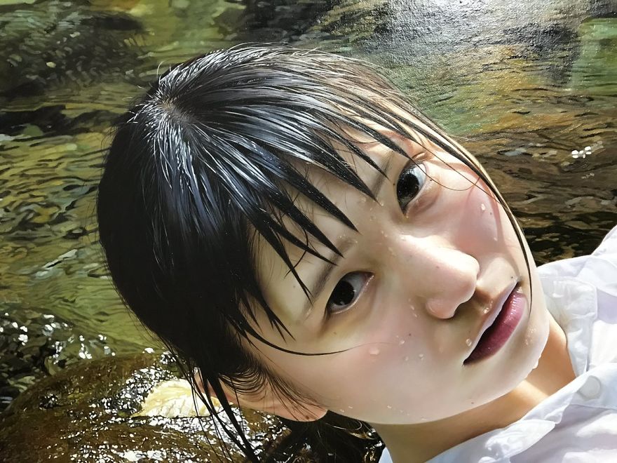 These Hyperrealistic Paintings By A Japanese Artist Are So Precise You Might Confuse Them With Photos