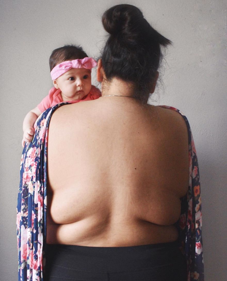 Here Are 10 Photos Of Me And My Child That Show That Postpartum Bodies And Experiences Are Different To Everyone