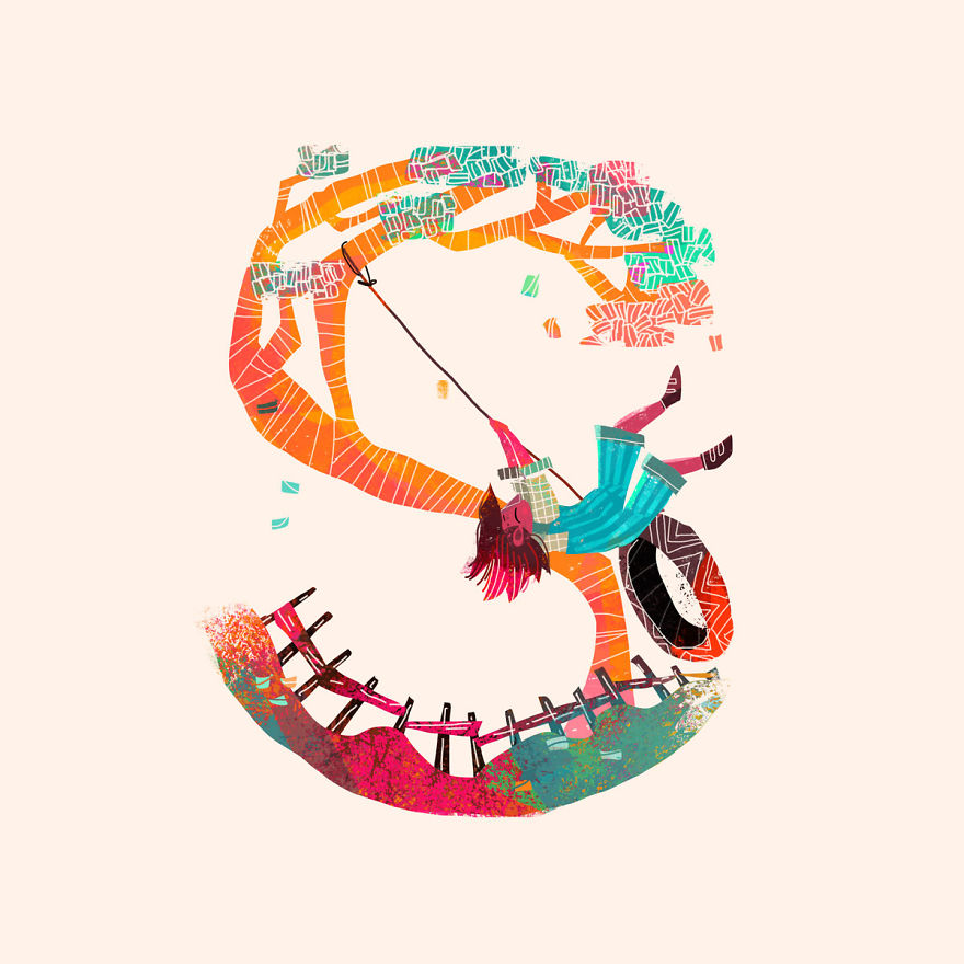 I Illustrated Over 70 Female Characters From Litearture For #36daysoftype This Year