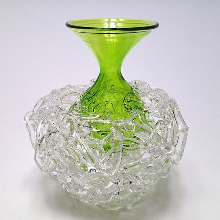These Beautiful Nests Are Made Entirely From Glass- Watch How It's Done!