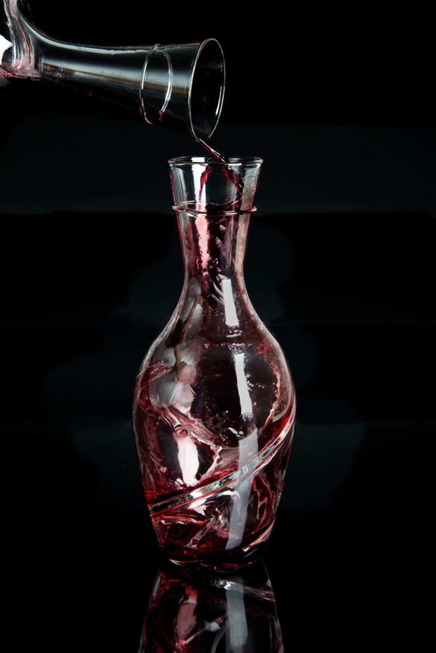 This Glass Studio Makes Gorgeous And Unique Wine Decanters - See How They're Made!