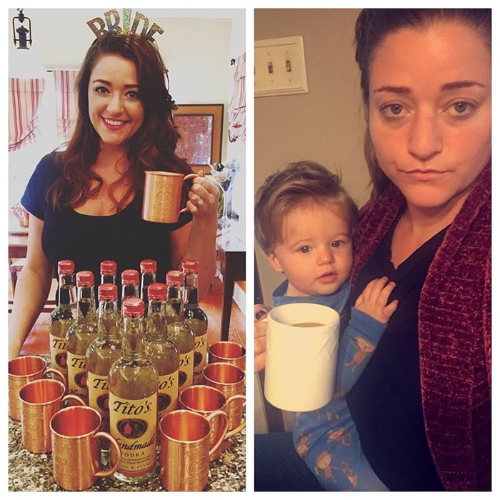 Before And After Having Children