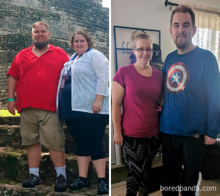 Through Thick And Thin. Together My Wife And I Have Lost 315 Lbs