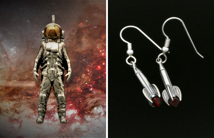 We Make Rockets And Sci-Fi Jewelry Out Of Sterling Silver