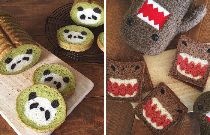 Japanese Mom Bakes Awesome Bread Loaves Inspired By Her Kid’s Drawings And Nature (New Pics)