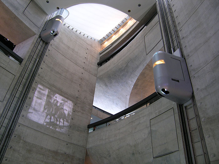 Elevators In The Mercedes-Benz Museum In Stuttgart