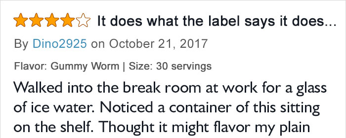Guy Tries Pre-Workout Powder He Finds At Work, And Side Effects Are So  Strong He Writes Hilarious Amazon Review | Bored Panda