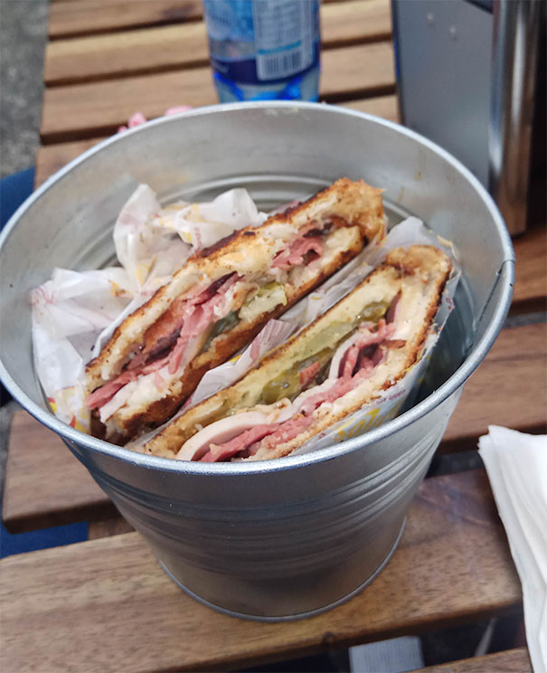 But I Don't Even Need The Bucket It's A Damn Sandwich