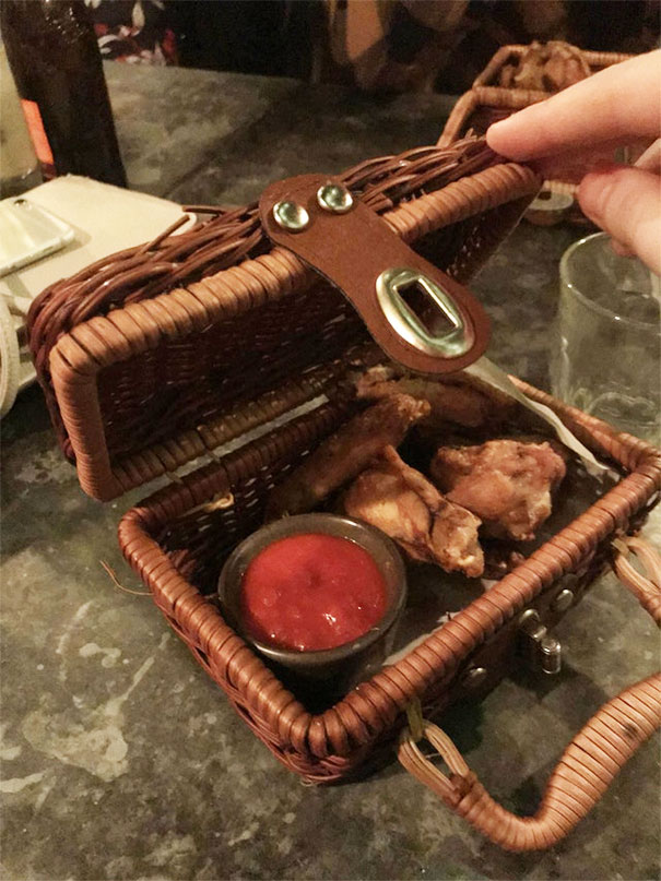 My Basket Of Chicken Wings, Not Quite What I Expected