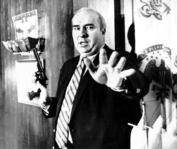 R. Budd Dwyer Was The Treasurer Of Pennsylvania Between 1981-1987, Before Being Accused Of Bribery And Withholding Taxes. He Shot Himself On His Televised Trial, Watched By Millions