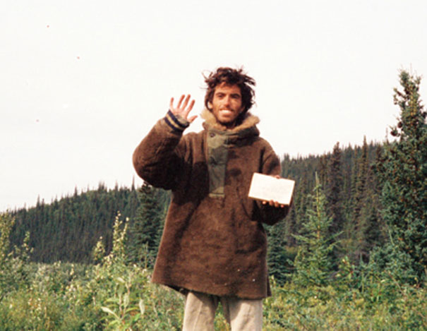 Christopher McCandless'es (The Man From "Into The Wild") Final Self Portrait - His Decomposed Body Was Found By Moose Hunters In 1992. He Lived In An Abandoned Bus For Over 100 Days. His Cause Of Death Was Officially Ruled As Starvation, But The Exact Cause Is Still Debated