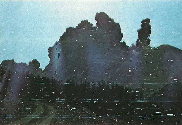 Mt. St. Helen's Eruption of ash