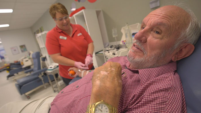 "Man With The Golden Arm" Whose Blood Saved The Lives Of 2.4 Million Babies Makes His Final Donation