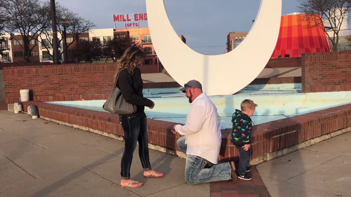 The Internet Is Dying From Laughter At The Way This Little Boy Ruined His Mother's Proposal Video