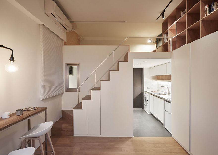 People Can't Believe This Apartment Is Only 22 Square Meters (236 Sq. ft) After Seeing These Pics