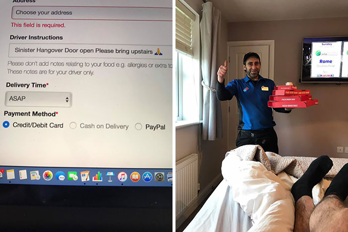 This Domino's Delivery Guy Is The Real Hero