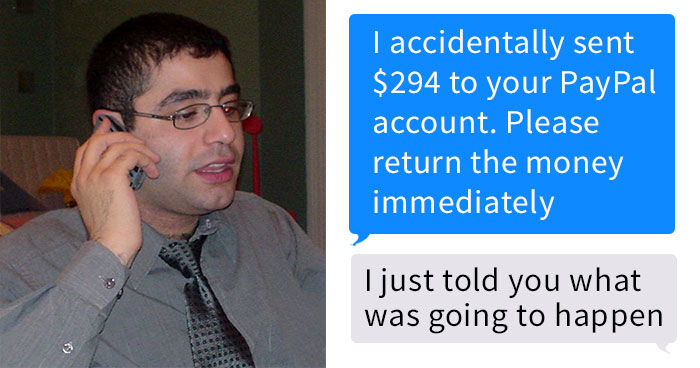 Guy Received $295 From His Former Boss By Accident, Discovers How Much Of An Asshole He Really Is