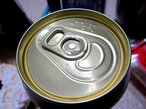Drink                                                          Cans Have                                                          Names Written                                                          In Braille On                                                          The Top