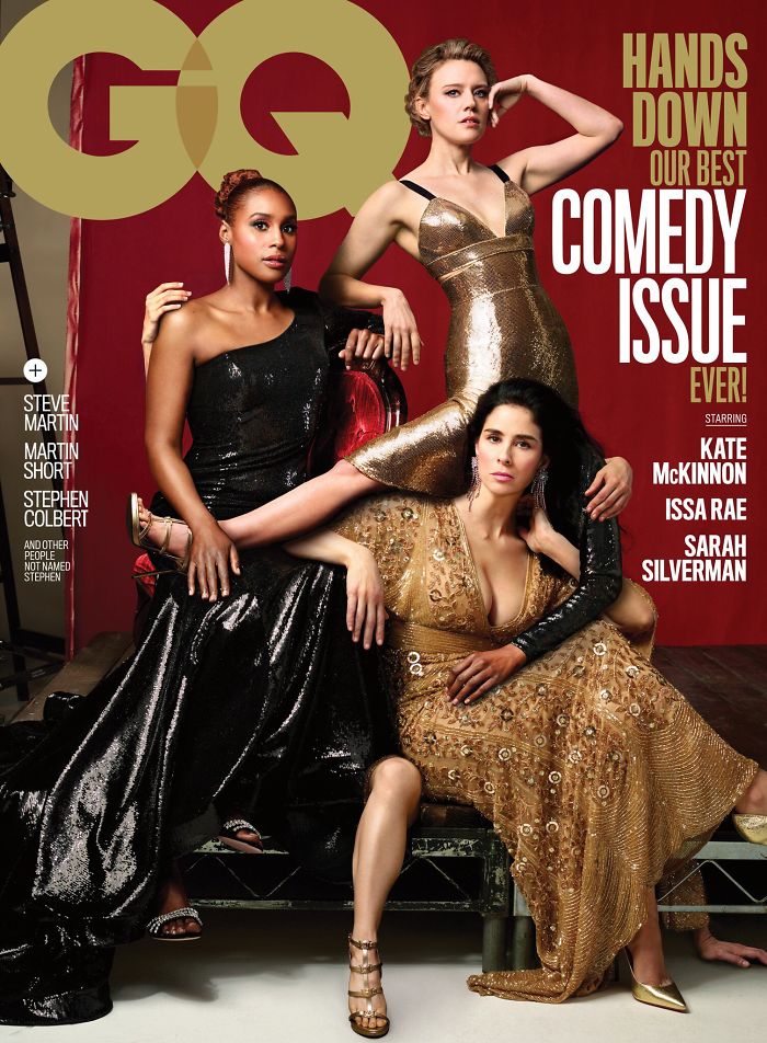 GQ Releases Their Comedy Issue, And There's Definitely Something Wrong With The Cover