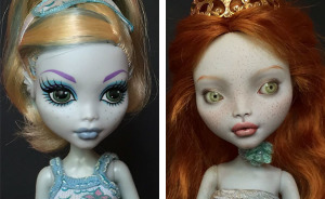 Ukrainian Artist Removes Makeup From Dolls To Repaint Them, And Result Is Almost Too Real