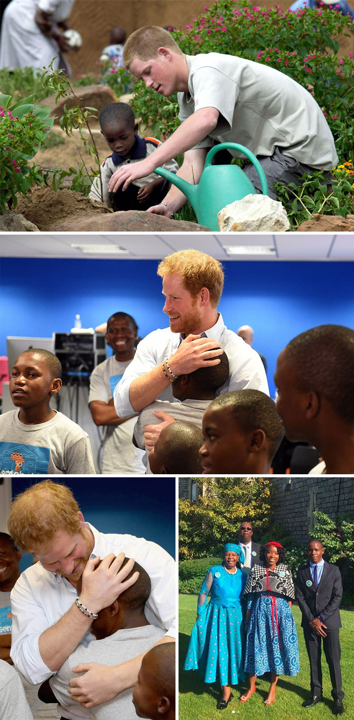 Prince Harry Invited An Orphan That He Met 14 Years Ago In Africa To The Royal Wedding