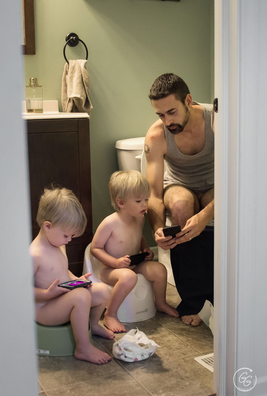I Created Father's Day Photo Series To Show Different Types Of Dads