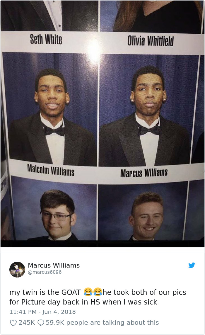 The Way These Identical Twins Handled School Yearbook's Photoshoot Will Make You Regret You're One Of A Kind
