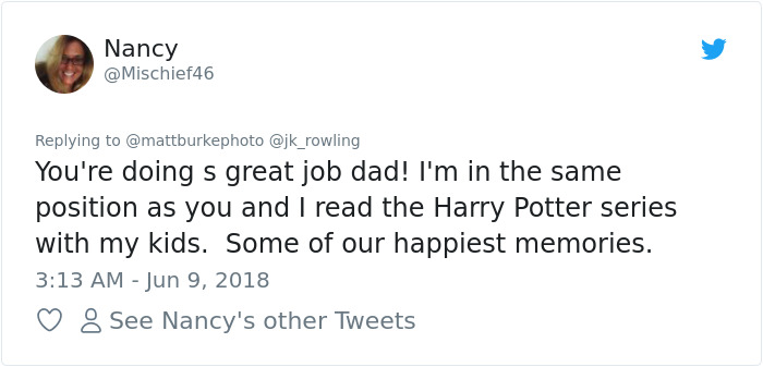 Single Dad Who Can't Afford Food Get's A Heartwarming Gift From J. K. Rowling