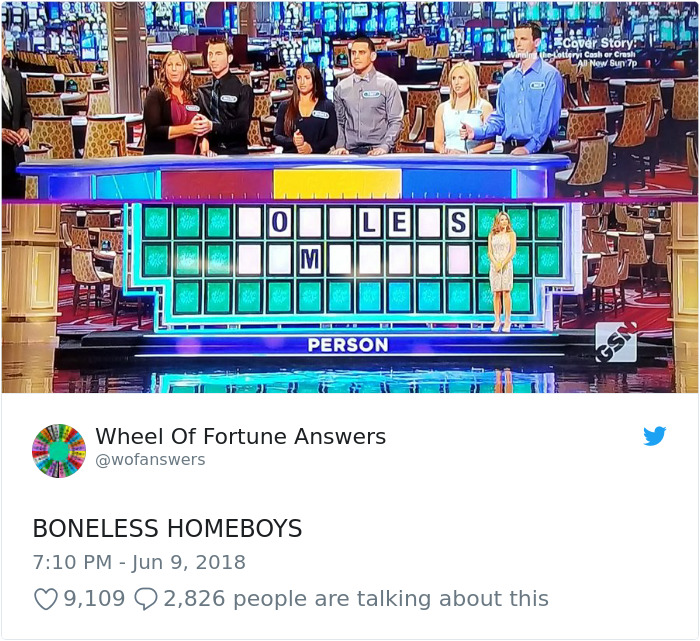 Wheel Of Fortune Funny