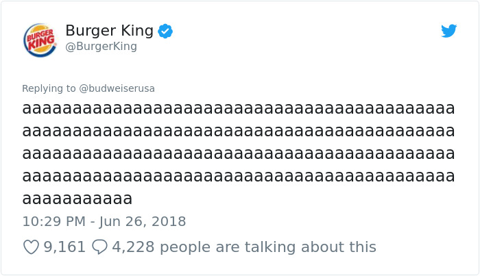 Burger King And Budweiser Just Had The Weirdest Conversation On Twitter And It Gets Crazier With Every Message
