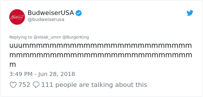 Burger King And Budweiser Just Had The Weirdest Conversation On Twitter And It Gets Crazier With Every Message