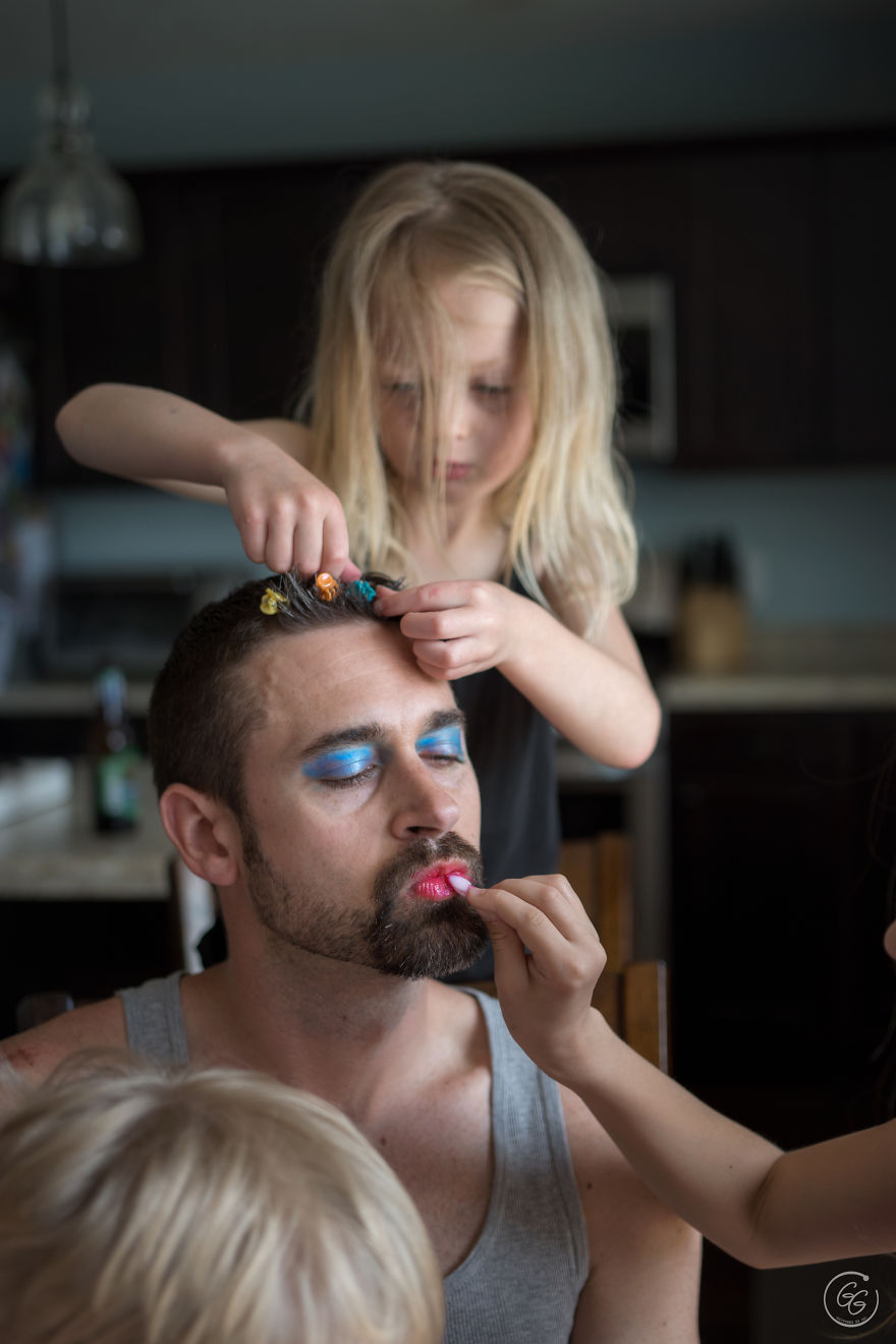 I Created Father's Day Photo Series To Show Different Types Of Dads