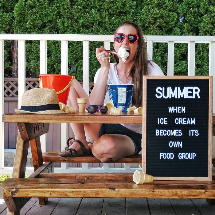 Summers Are Made For Ice Cream... Period!