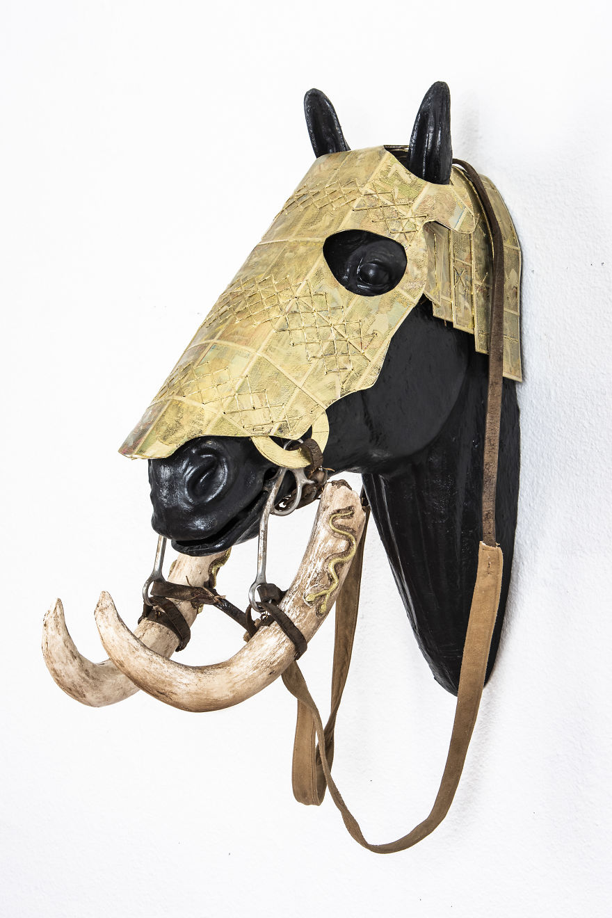 Joshua Goode Treasures From The Rhoman Rodeo At James Freeman Gallery