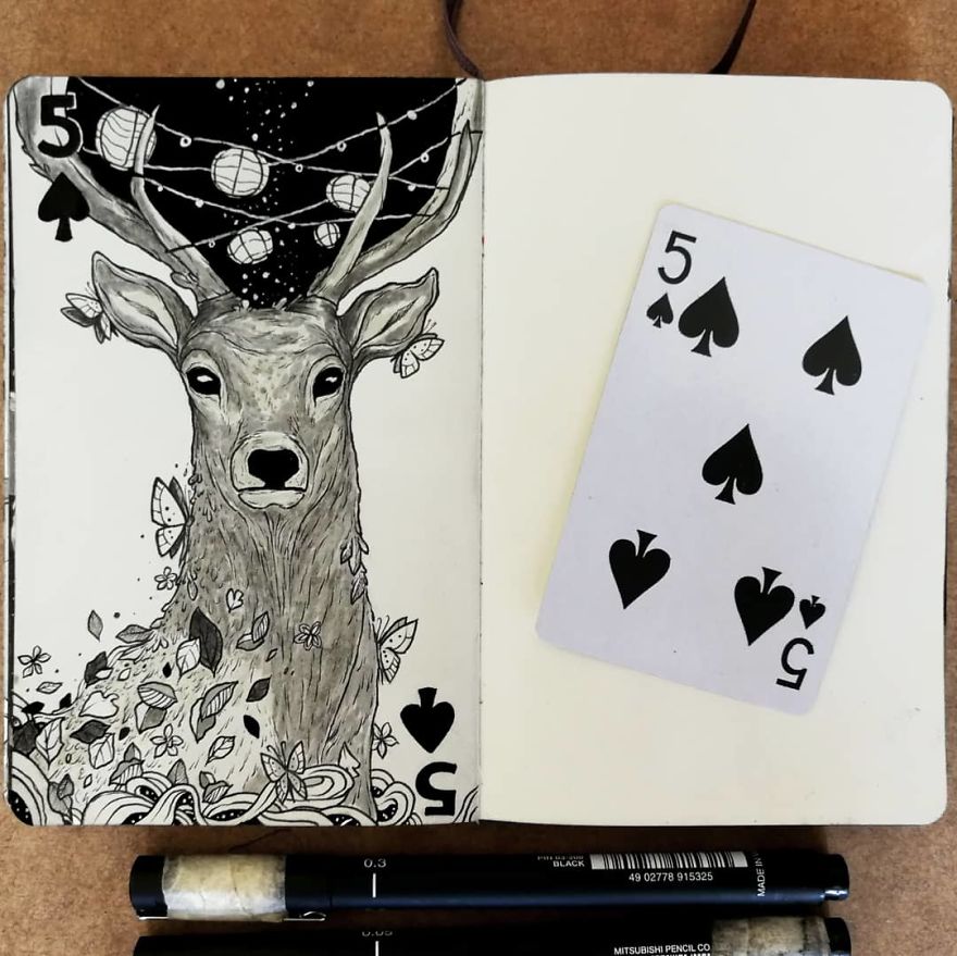 I Designed My Own Deck Of Cards Inspired By Nature And Magic