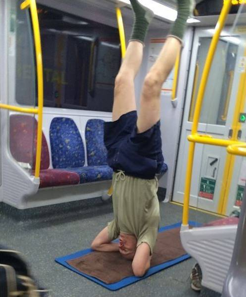 There's Really No Place Like The Metro To Do Yoga